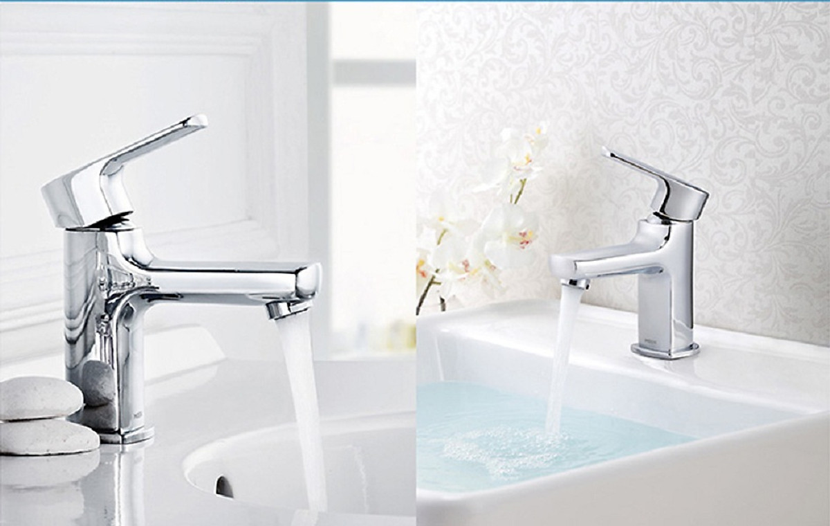 Bộ vòi lavabo nóng lạnh MOEN V15121 (HÀNG CHÍNH HÃNG)