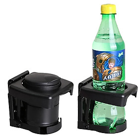 Phụ kiện đựng chai nước, giá để ly trên xe hơi xe du lich gấp gọn tiện lợi - Hàng chính hãng