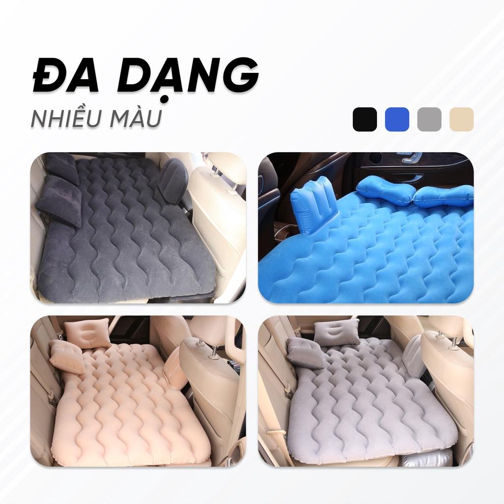 Giường NỆM HƠI gấp gọn dễ mang đi du lịch cho xe hơi, ô tô 4 đến 7 chỗ -