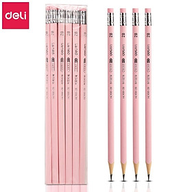  Bút chì lục giác Deli - bút chì gỗ - loại 2B/HB - 10 chiếc/hộp - 33158 / 33159