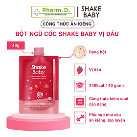 Bột Ngũ Cốc Ăn Kiêng Giúp Hỗ Trợ Kiểm Soát Cân Nặng, Cải Thiện Vóc Dáng Diet Formular Protein Shake Baby (35g) từ Hàn Quốc