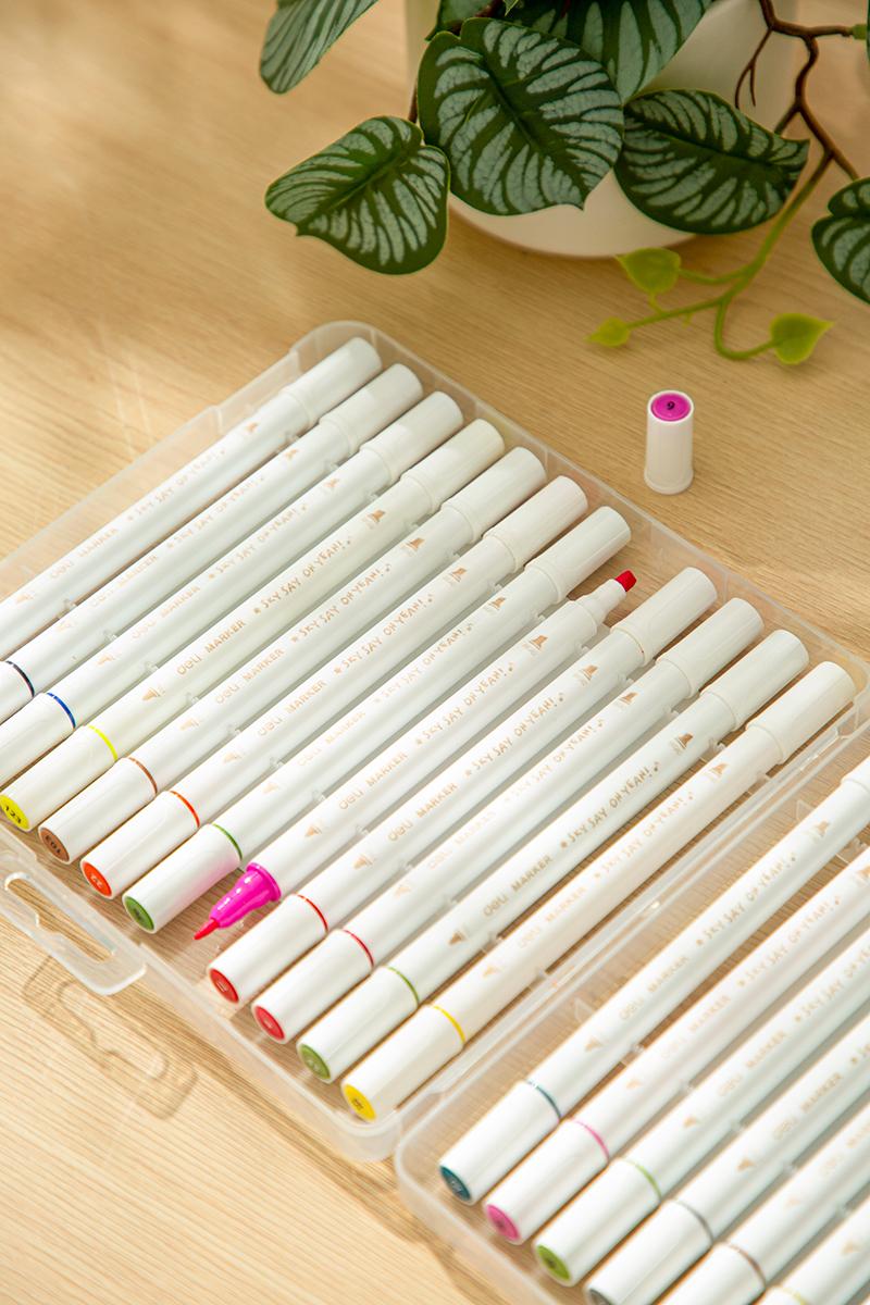 Hộp Bút 36 Màu Deli Sketch Marker - Phiên Bản Sơn Tùng M-TP Giới Hạn - Deli C185-36