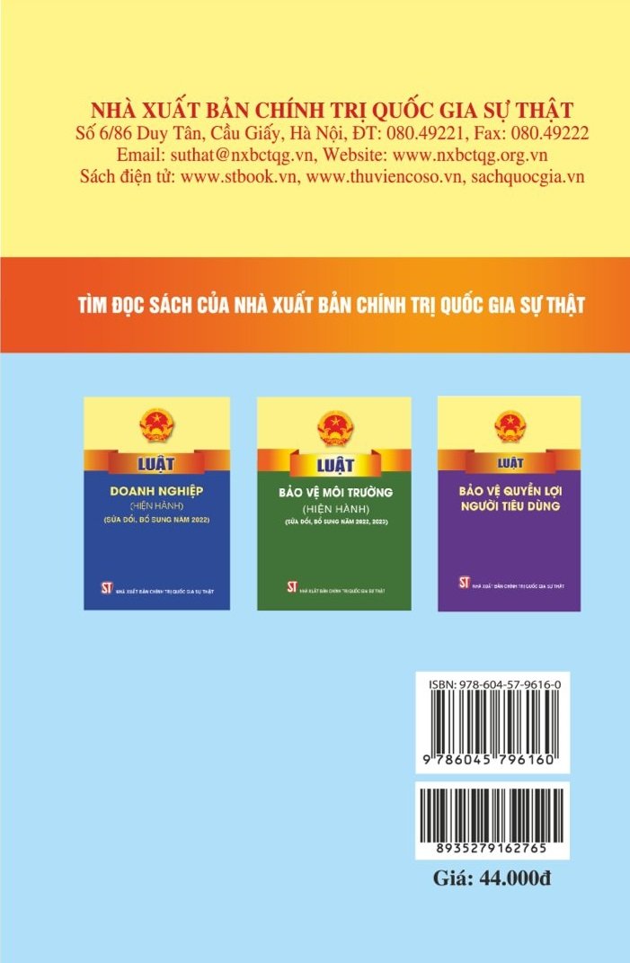 Luật thủy sản năm 2017 sửa đổi, bổ sung năm 2020, 2024 (bản in 2024)