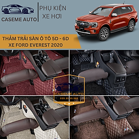 [FORD EVEREST] Thảm Trải Sàn, Lót Sàn Ô Tô 5D 6D Thiết Kế Theo Xe FORD EVEREST 2020 Chống Nước, Không Mùi - MẪU DIAMOND - Hàng Chính Hãng