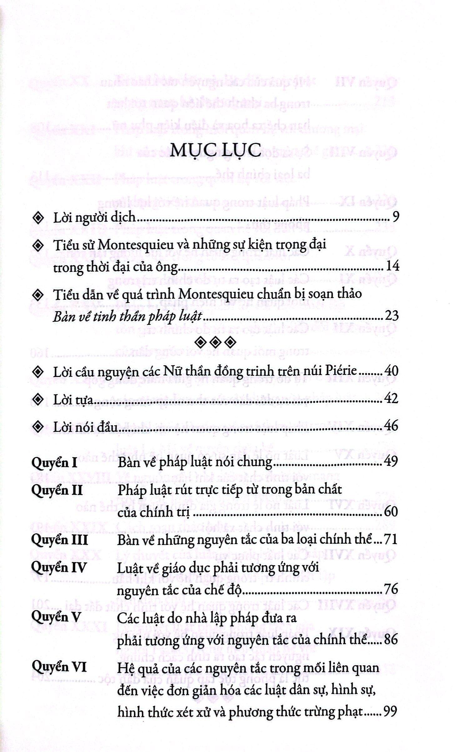 Bàn Về Tinh Thần Pháp Luật (Tái Bản 2023)