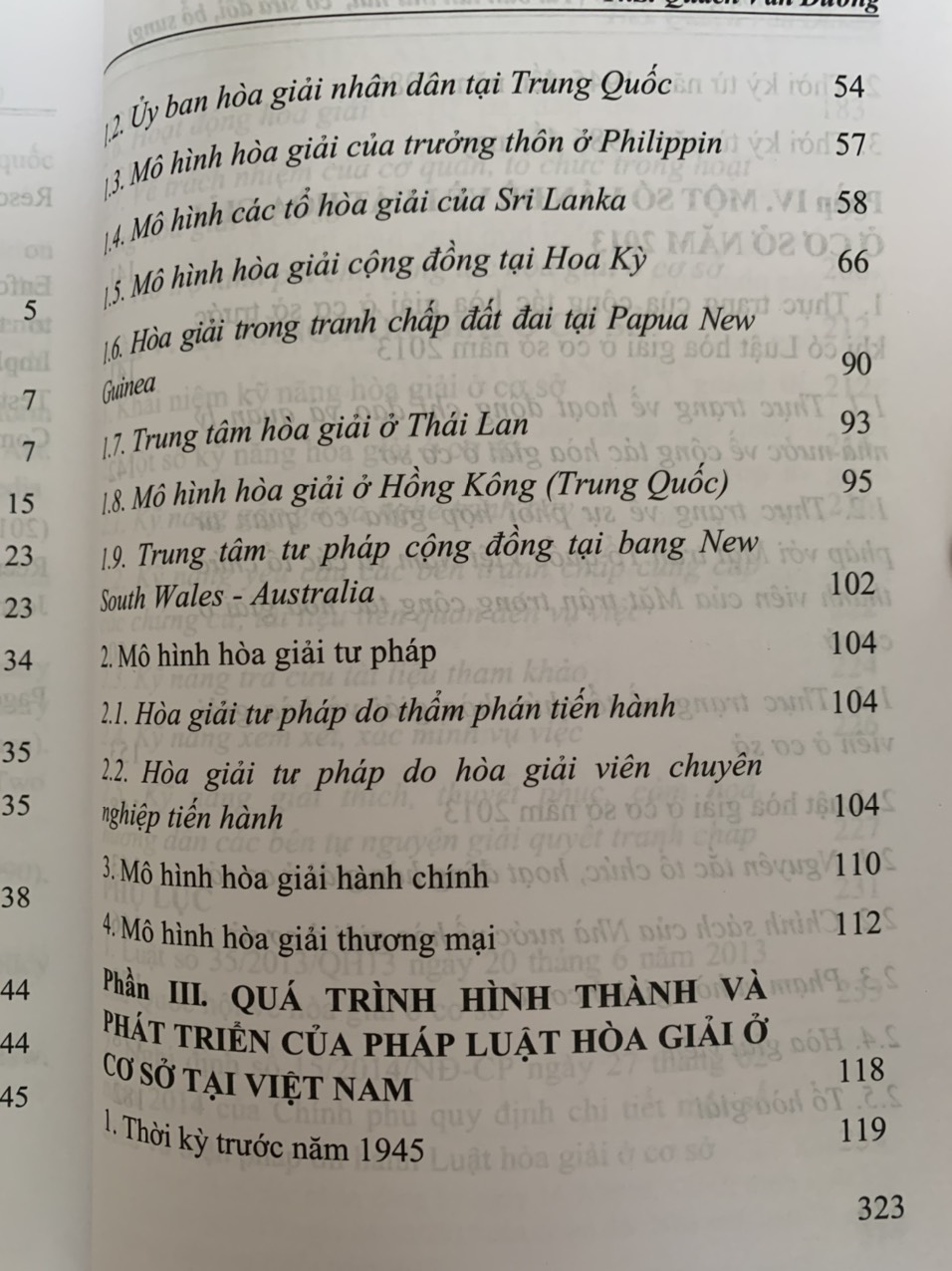 Công tác hòa giải ở cơ sở