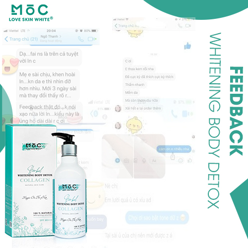 SỮA Ủ THẢI ĐỘC TRUYỀN TRẮNG - COLLAGEN /300G - MỘC
