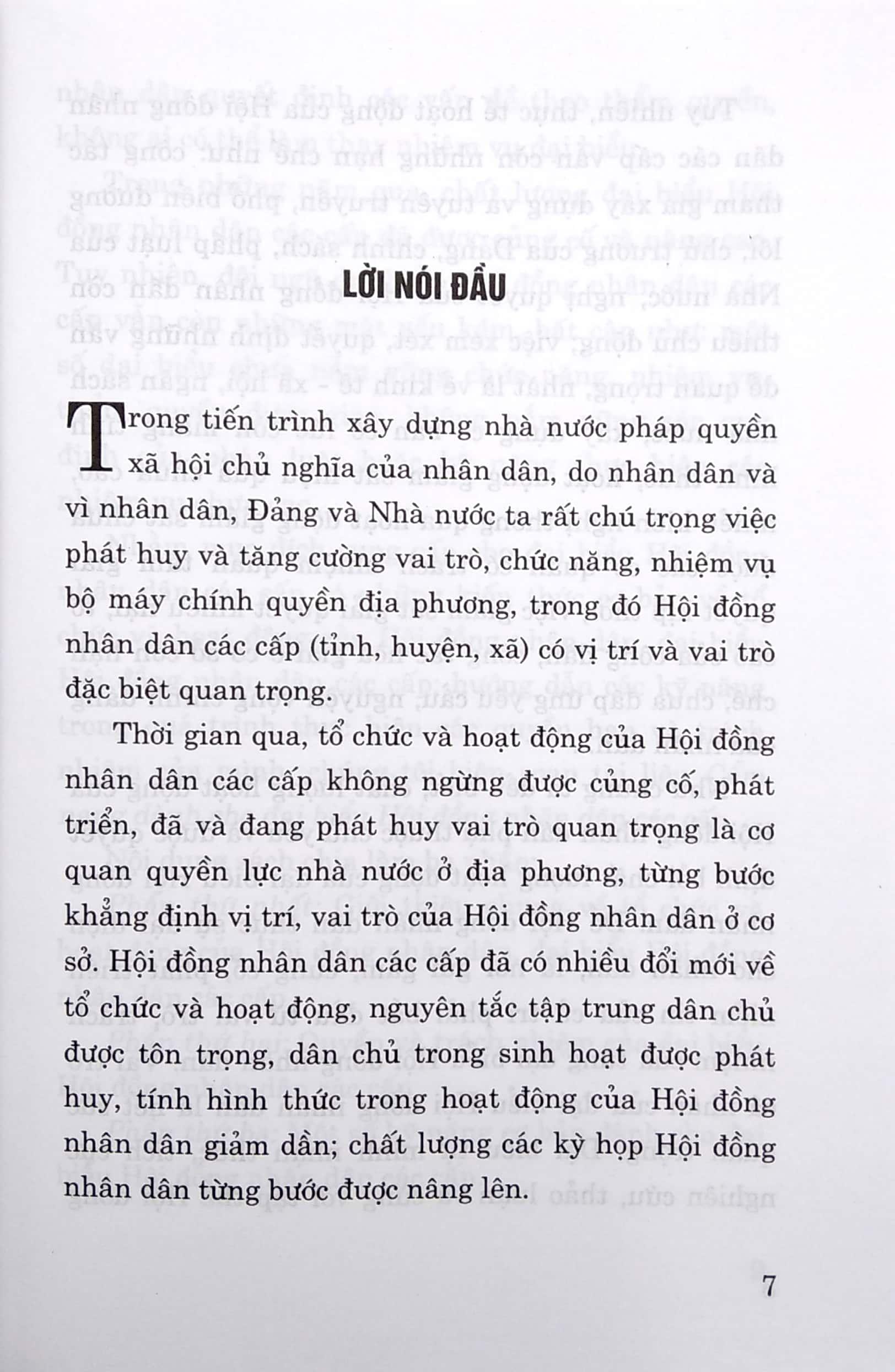 Cẩm Nang Dành Cho Đại Biểu Hội Đồng Nhân Dân Các Cấp