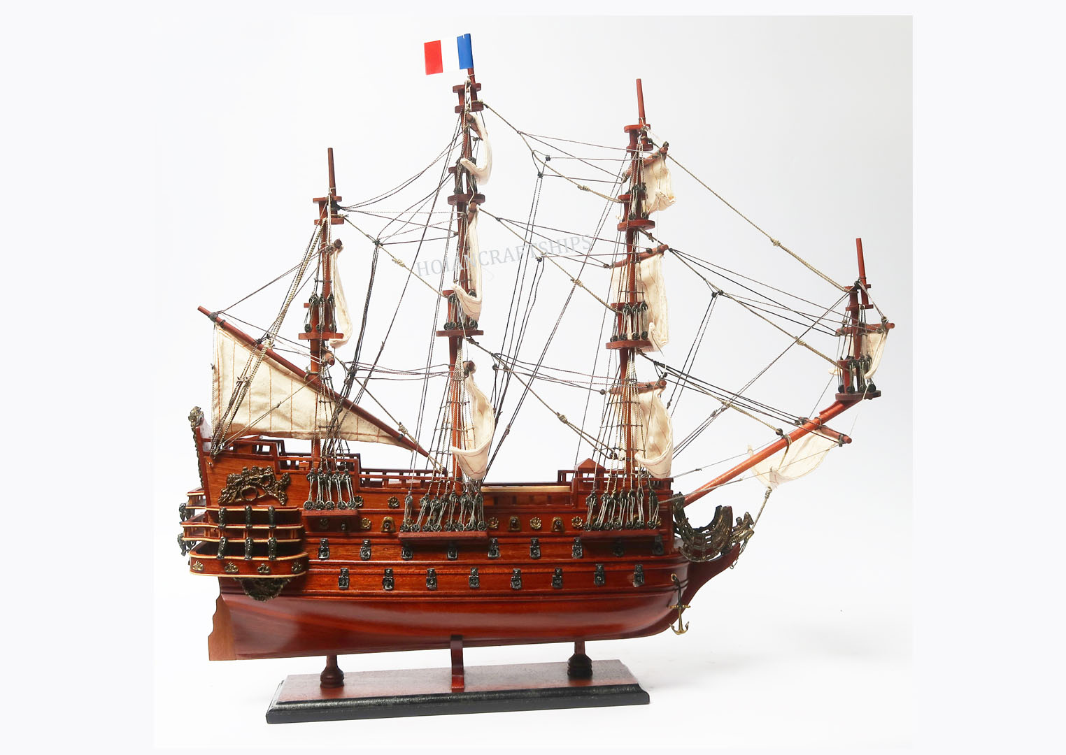 Mô hình thuyền buồm cổ Soleil Royal (dài 60cm)