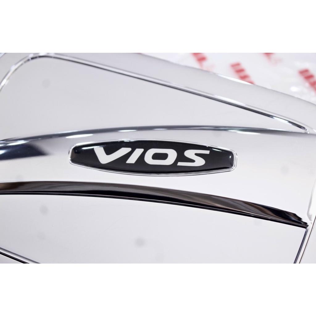 ỐP NẮP XĂNG XE TOYOTA VIOS ĐỜI XE 2018- 2022 MẠ CROM CAO CẤP