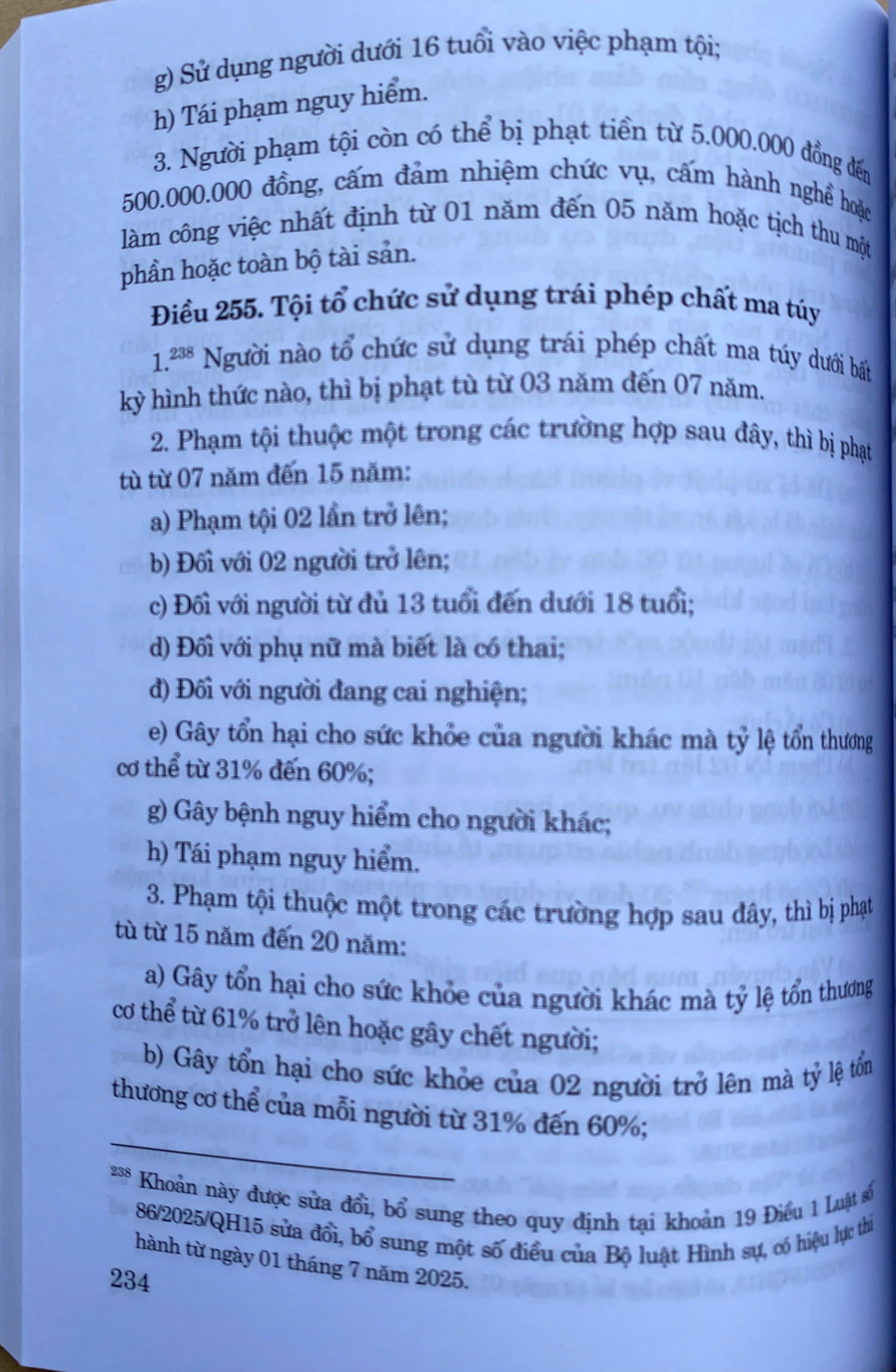 Bộ Luật Hình Sự Năm 2015 ( Sửa Đổi, Bổ Sung Năm 2017, 2024, 2025)