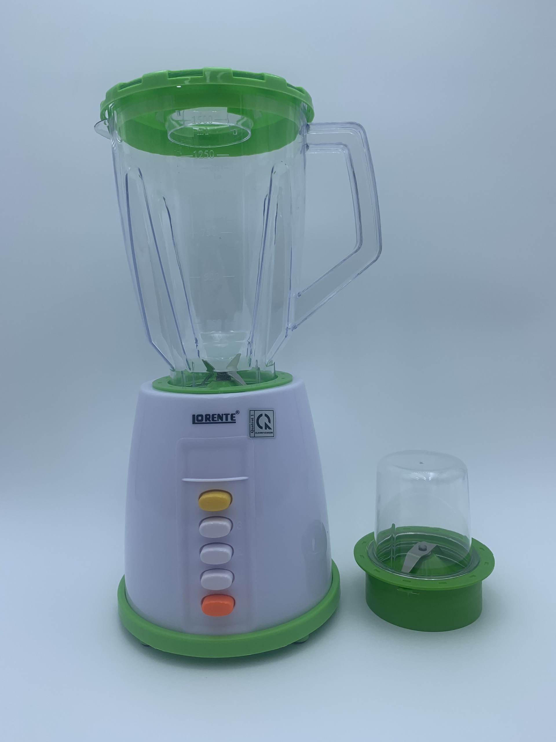 Máy xay sinh tố 2 cối Lorente LT-2566 màu xanh - Hàng chính hãng