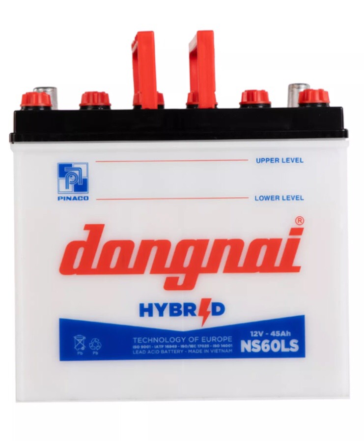 ẮC QUY NS60LS 12V-45AH ( tặng acid châm bình )