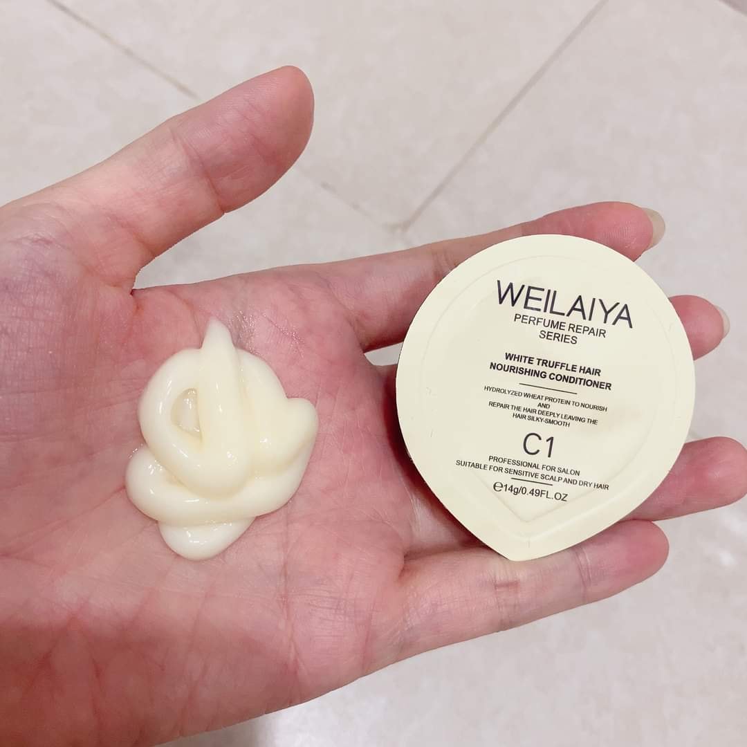 Set minisize Dầu gội xả phục hồi đa tầng Nấm Truffle Weilaiya - Hương nước hoa