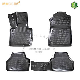 Thảm lót sàn ô tô nhựa TPU Silicon BMW first generation X4 f26 2014- 2018 Nhãn hiệu Macsim
