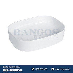 CHẬU RỬA LAVABO ĐẶT BÀN RANGOS RG-80009