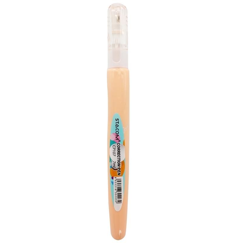 Bút Xoá 7ml - Stacom CP107 - Màu Hồng