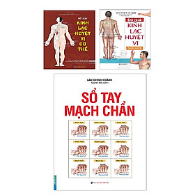Sách Combo Đồ Giải Kinh Lạc Huyệt Vị Cơ Thể / Đồ giải Kinh Lạc Huyệt Vị Nam giới/Sổ Tay Mạch Chẩn