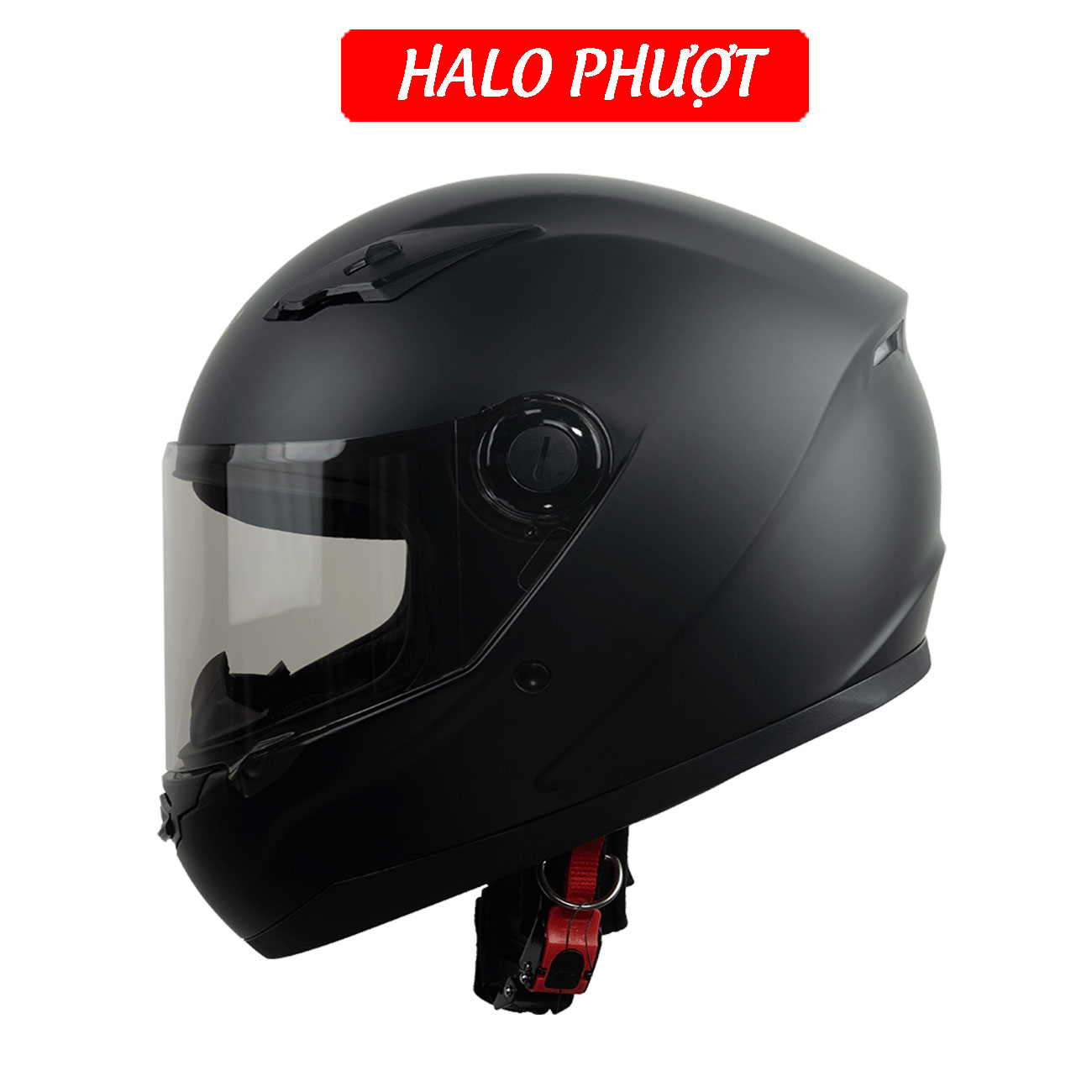 Nón bảo hiểm nguyên đầu (Fullface) Royal M136 Đen Mờ