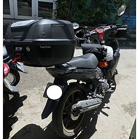 Thùng xe Exciter 135, thùng Givi E43NTL và baga givi Exciter 135