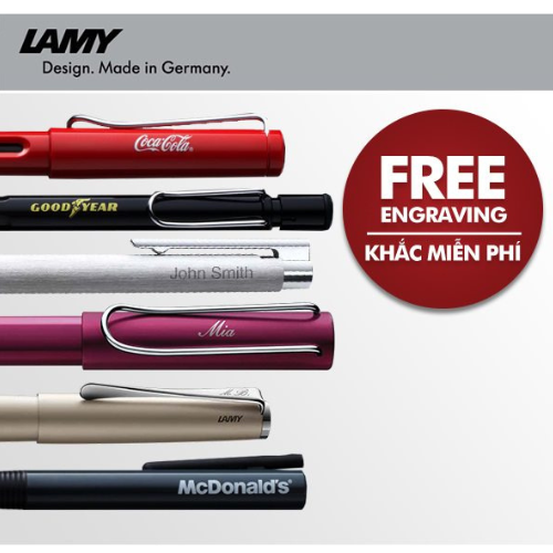Bút chì LAMY Safari Blue Red Clip