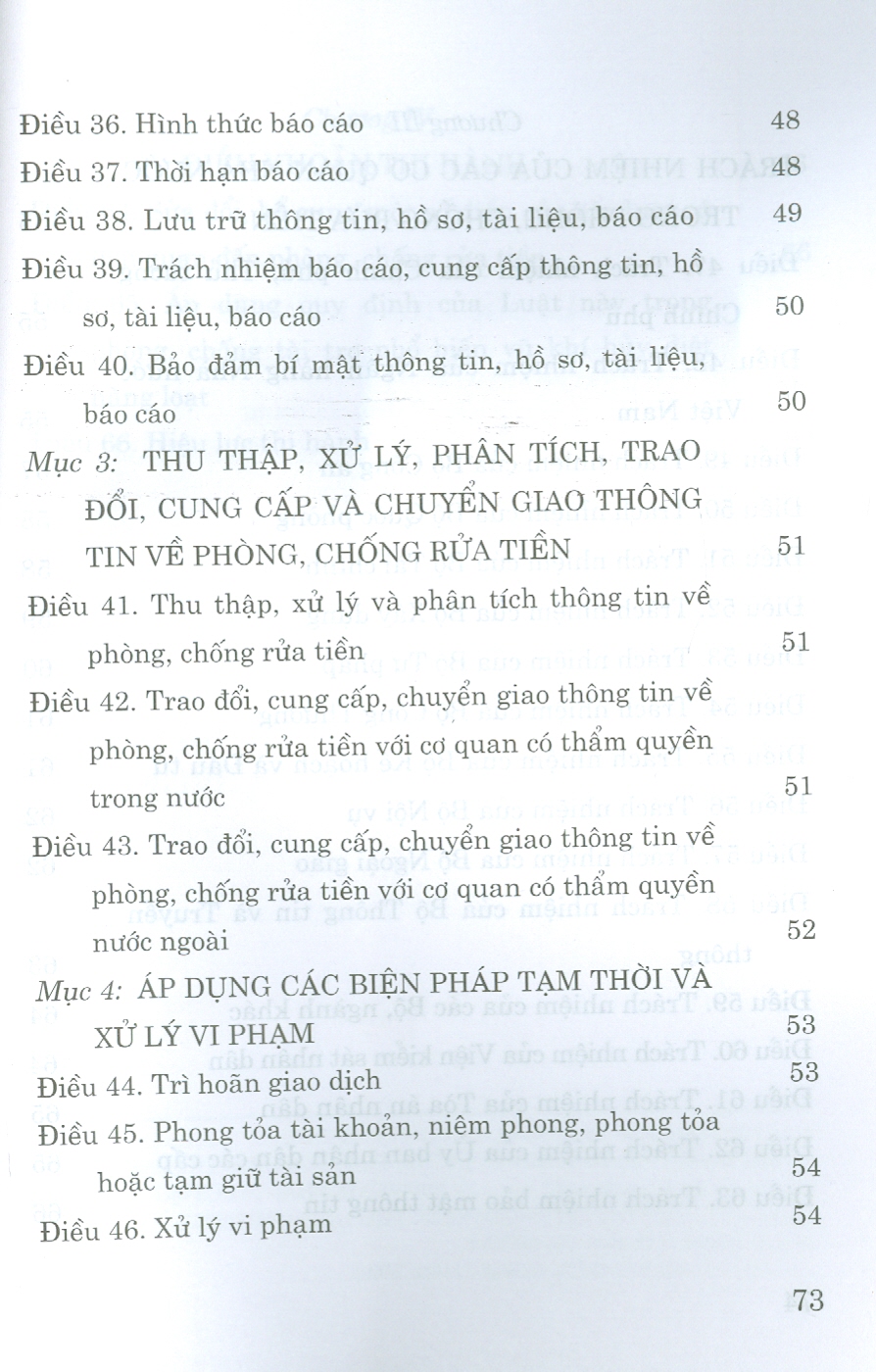 Luật Phòng, Chống Rửa Tiền (Bản in năm 2023)