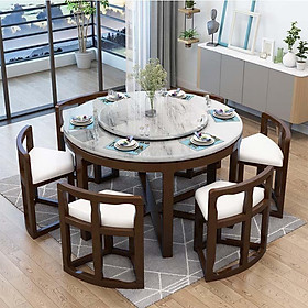 Bộ Bàn Ăn Tiết Kiệm Diện Tích Nhập Juno Sofa HHP-BBA618-13 Sang Trọng