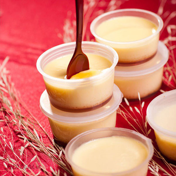 Hộp nhựa đựng làm Bánh FLan . rau câu , sữa chua ,caramen , đựng slime set 50 hộp