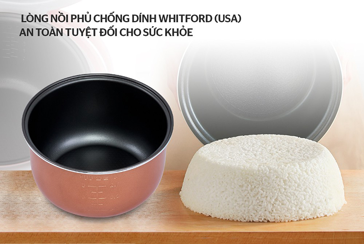 Nồi cơm điện Sunhouse SHD8606 1.8L - Hàng chính hãng
