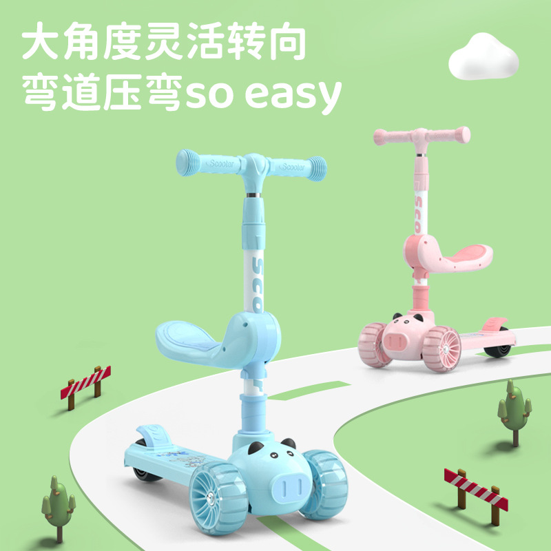 Xe Scooter Umoo vận động ngoài trời, tăng cường phát triển thể chất cho Bé