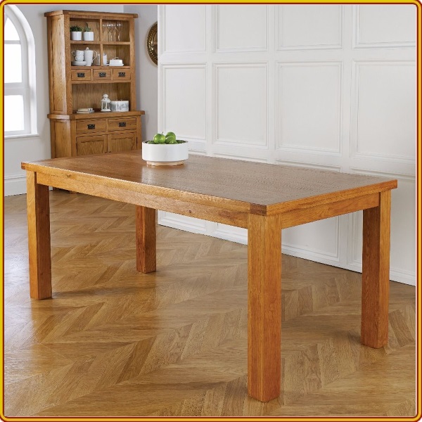 Bộ bàn ăn và tủ bếp hàng xuất khẩu Juno Sofa Gỗ Sồi nguyên chất