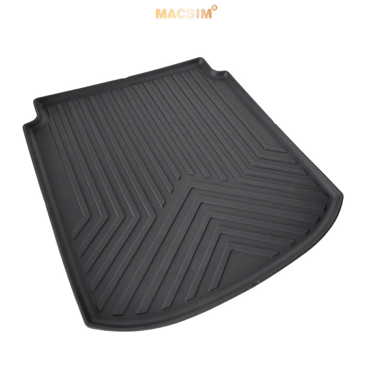 Thảm lót cốp xe ô tô tô sd4 MG7 2024 - Nhãn hiệu Macsim chất liệu nhựa TPE cao cấp màu đen