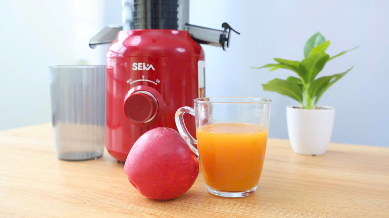 Máy Ép Chậm Cổ To SEKA SK535S Công Suất 250W Dung Tích 700ml hàng nhập khẩu
