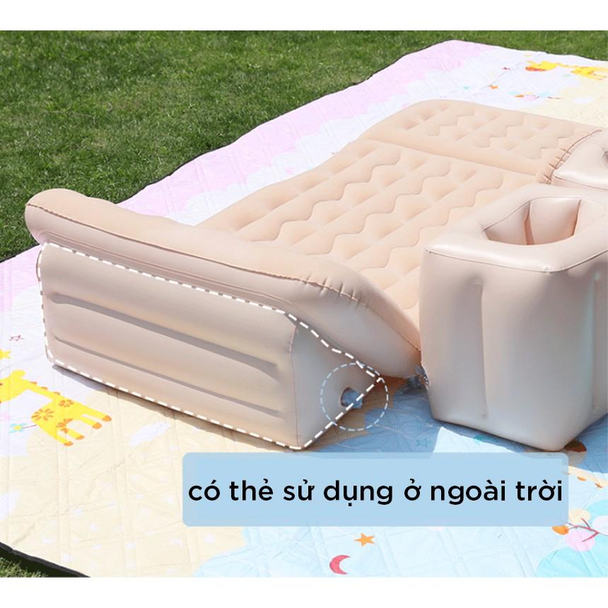 Flash Sale Nệm Hơi Ô Tô Cao Cấp, Phù Hợp Mọi Dòng Xe, Tặng Kèm Gối Hơi Và Bơm Hơi
