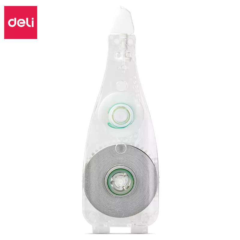Bút Xóa Băng Có Nút Bấm 12m Có Thay Thế Lõi Deli - Xóa Sạch Phủ Kín Khô Nhanh Có Thể Viết Đè Lên Ngay - Băng Kéo Cho Học Sinh, Văn Phòng