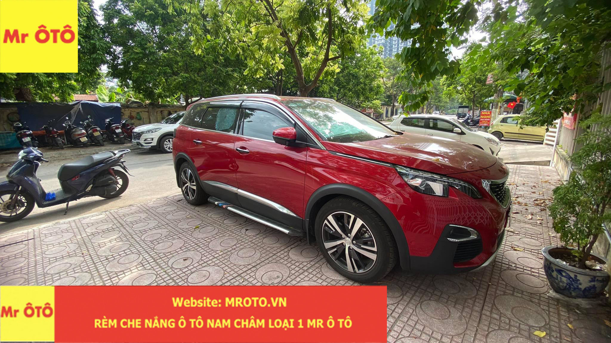 Rèm Che Nắng Xe Peugeot 5008 Hàng Loại 1 Mr Ô TÔ