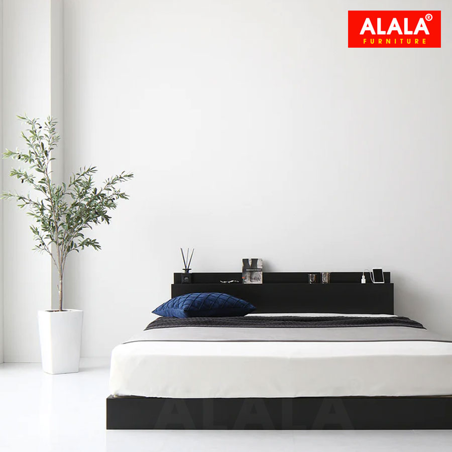 Giường thấp ALALA50 / Miễn phí vận chuyển và lắp đặt tận nơi / Đổi trả 30 ngày/ Sản phẩm được bảo hành 5 năm từ thương hiệu ALALA/ Chịu lực 700kg