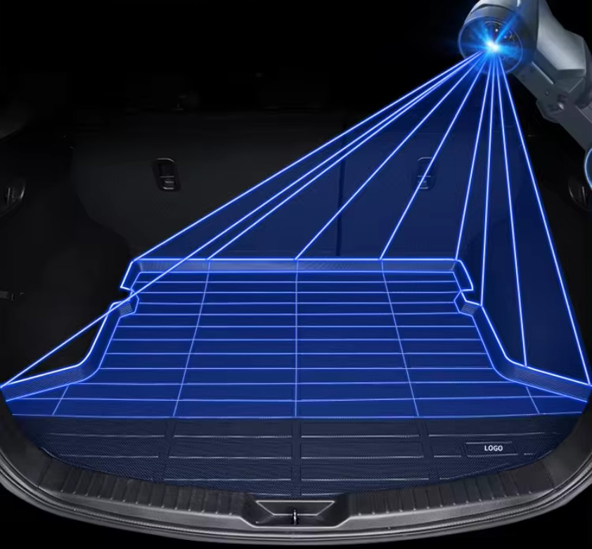 Thảm lót cốp ô tô nhựa Volvo TPU V60 second generation 2018- Nhãn hiệu Macsim