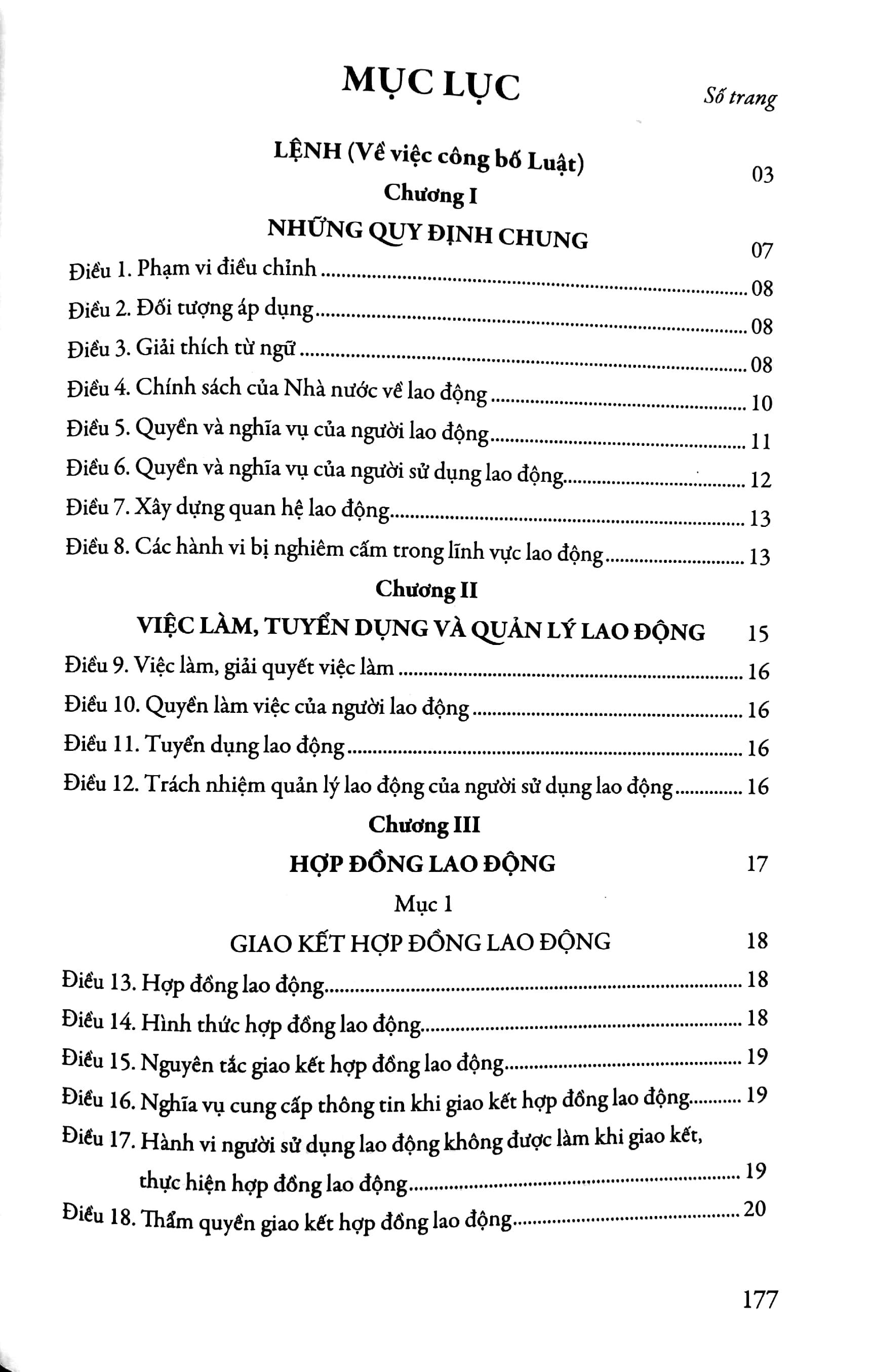 Bộ Luật Lao Động - Được Thông Qua Tại Kỳ Hợp Thứ 8 Quốc Hội Khóa XIV (Bộ Luật Số 45/2019/QH 14 Kỳ Họp Thứ 8 Thông Qua Ngày 20/11/2019)