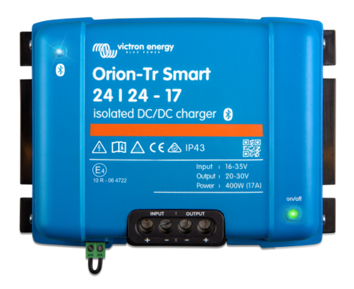 Bộ dual battery Orion-Tr Smart 24/24-17A (400W) Isolated DC-DC charger của thương hiệu Victron Energy