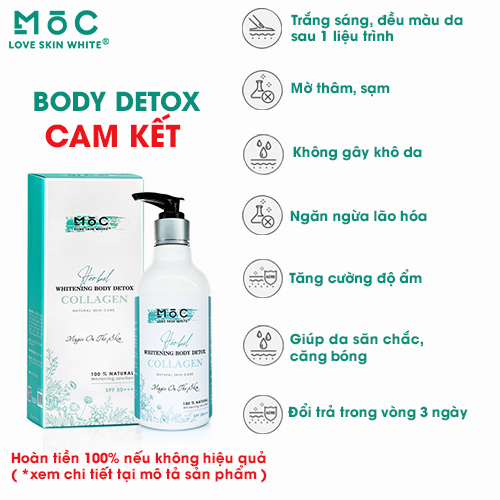 SỮA Ủ THẢI ĐỘC TRUYỀN TRẮNG - COLLAGEN /300G - MỘC