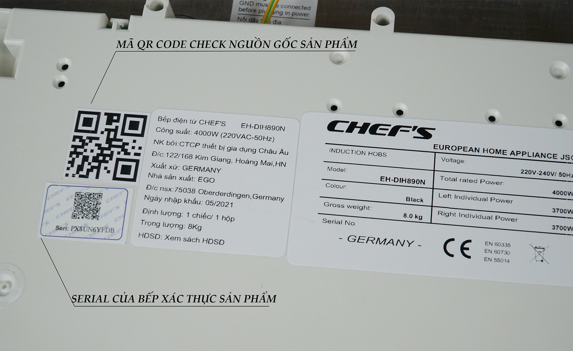 Bếp Từ Đôi Chef