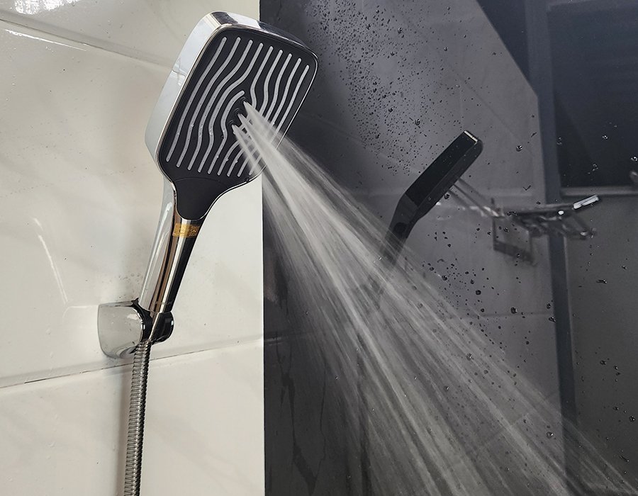 Bộ tay dây sen 3 chức năng chảy, nhựa ABS mạ Chrome Eurolife EL-125SH-T