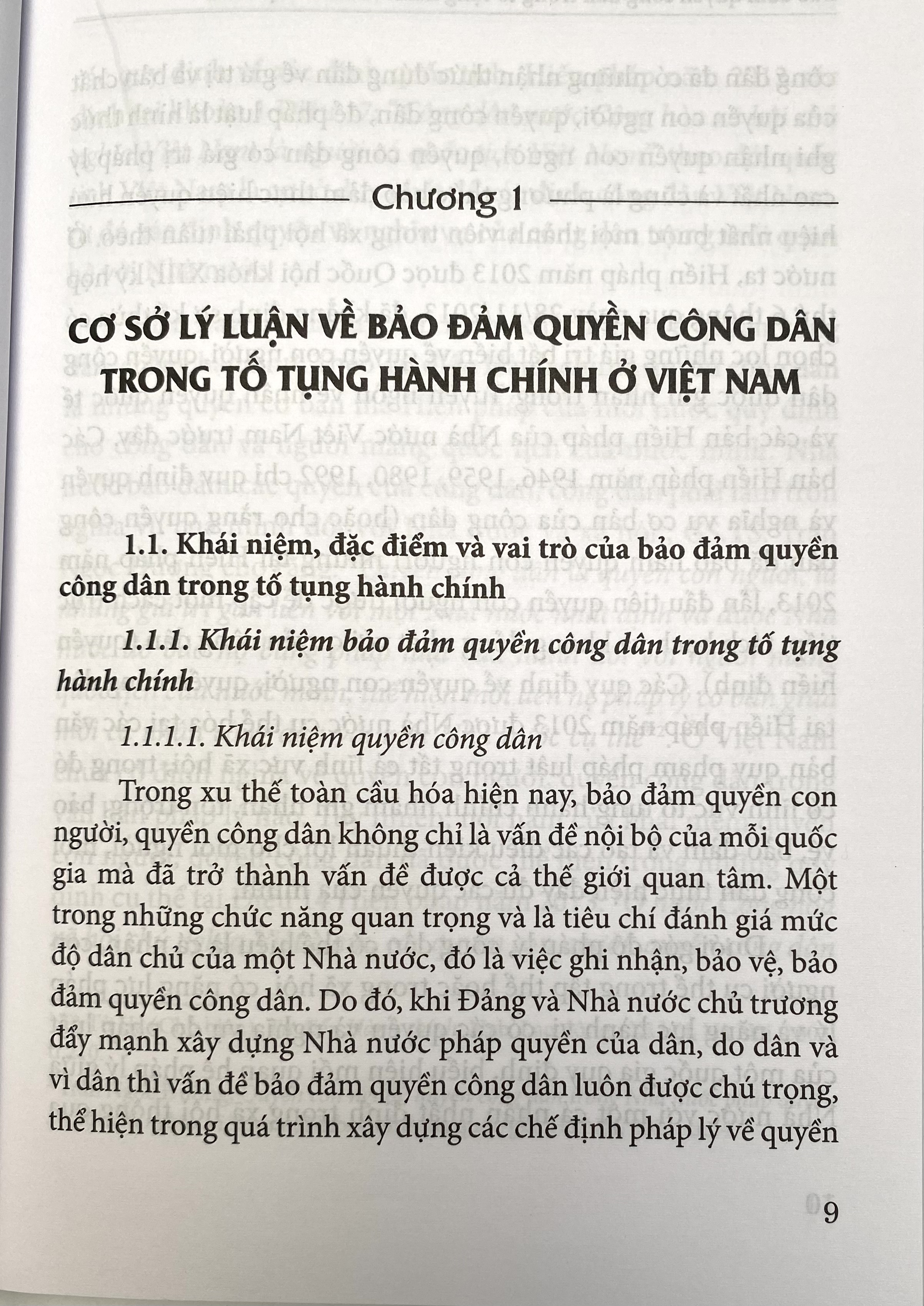 Bảo Đảm Quyền Công Dân Trong Tố Tụng Hành Chính