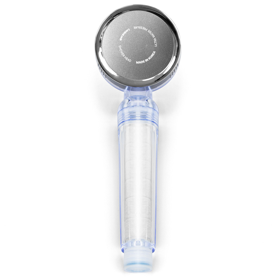 Bộ Phụ Kiện Đầu Vòi Sen Lọc Nước LocknLock 80mm CLR-KR LBW400 (Mạch nước nhip nhàng, giảm stress - Khử Clo)