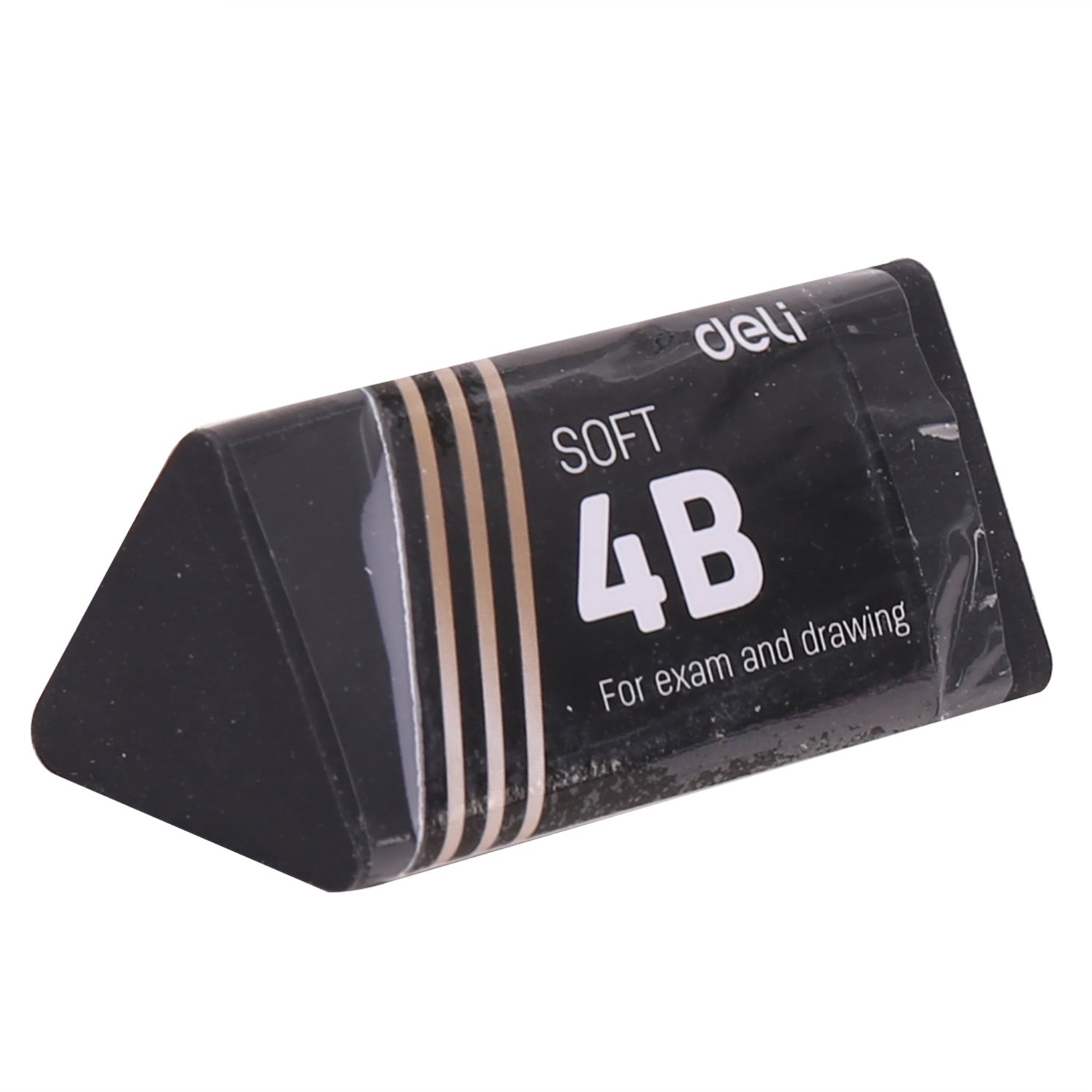Tẩy 2B Deli, 40×19×19Mm, Đen - 30 Viên/Hộp - EH01720
