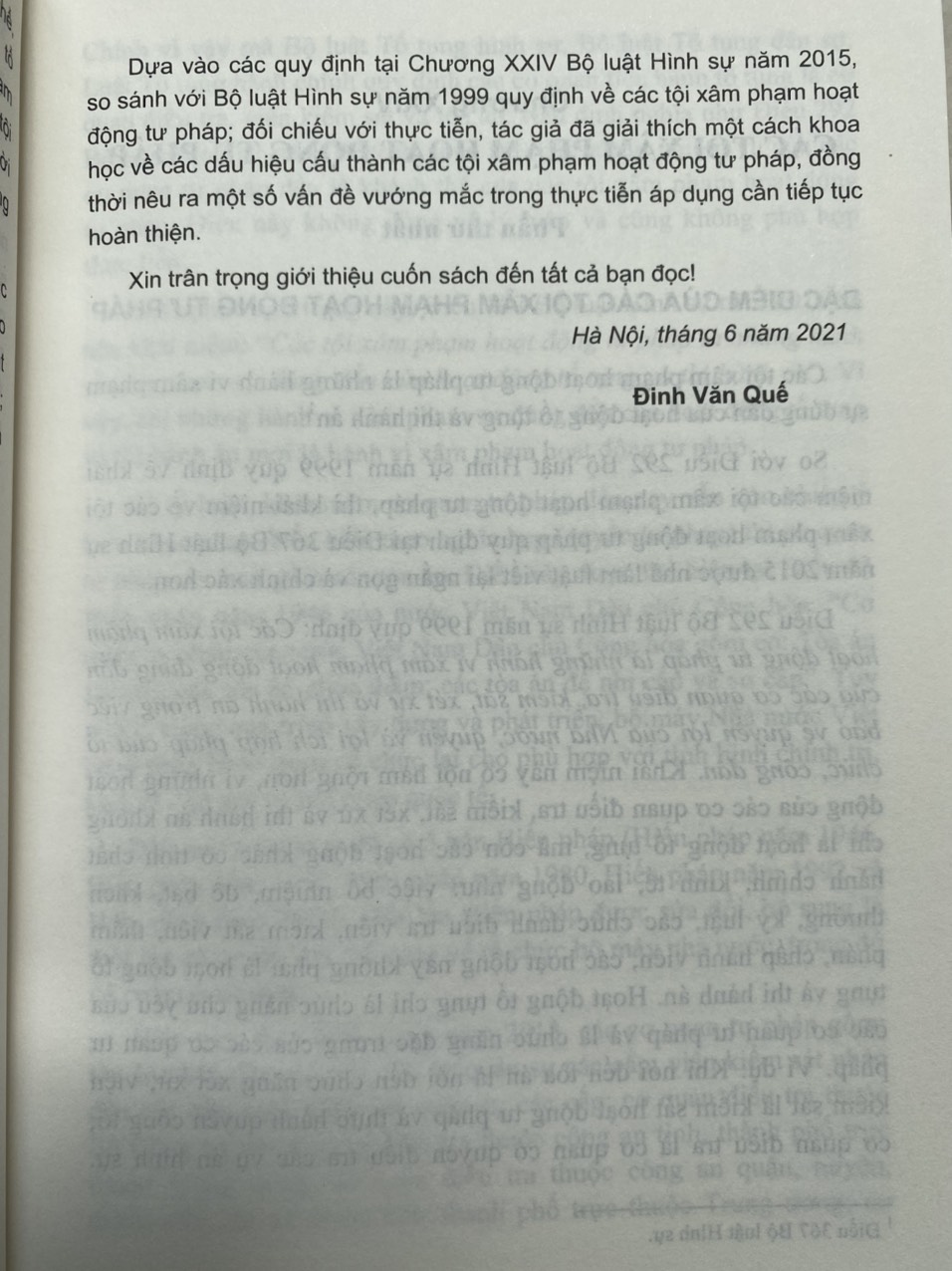 Bình Luận Khoa Học Bộ Luật Hình Sự năm 2015 ( Phần Thứ Hai – Các Tội Phạm ) Chương XXIV Các Tội Hoạt Động Tư Pháp