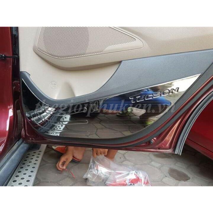 Ốp chống xước Tapli, Táp li cửa Hyundai Tucson 2016-2019