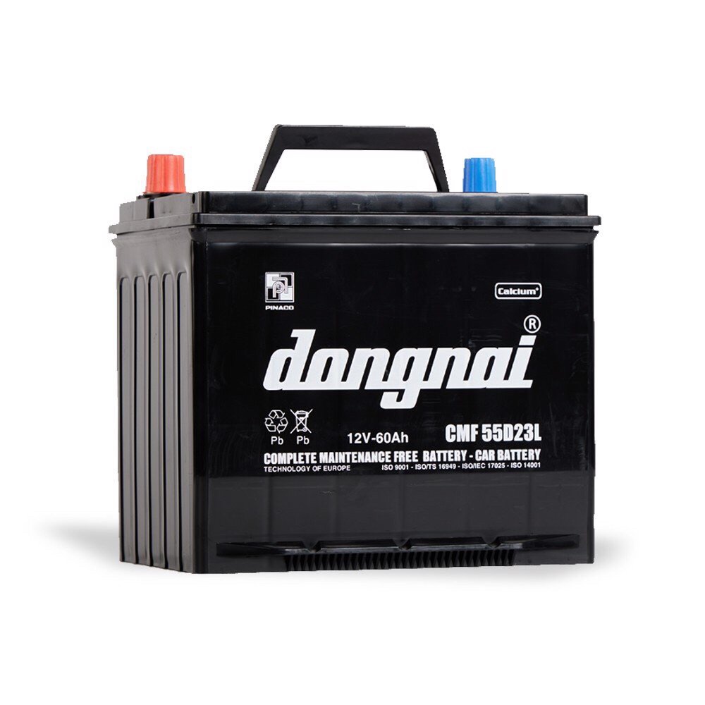 Ắc quy khô miễn bảo dưỡng CMF 55D23L (12V - 60Ah)