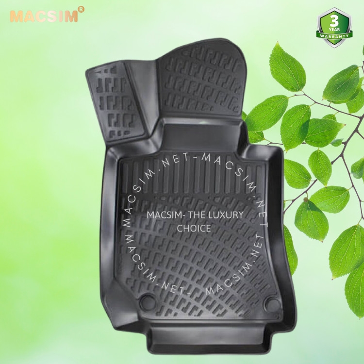 Thảm lót sàn ô tô nhựa TPU Silicon Mercedes E Class W212 2010- 2016 Nhãn hiệu Macsim